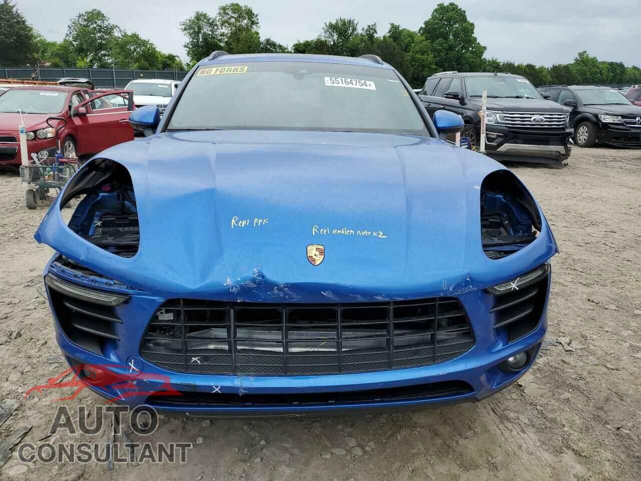 PORSCHE MACAN 2017 - WP1AA2A56HLB03147