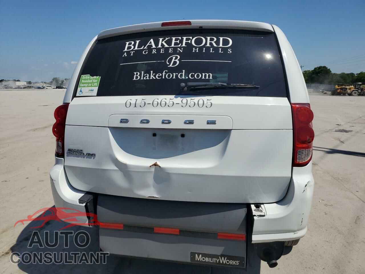 DODGE CARAVAN 2016 - 2C4RDGBG2GR240729