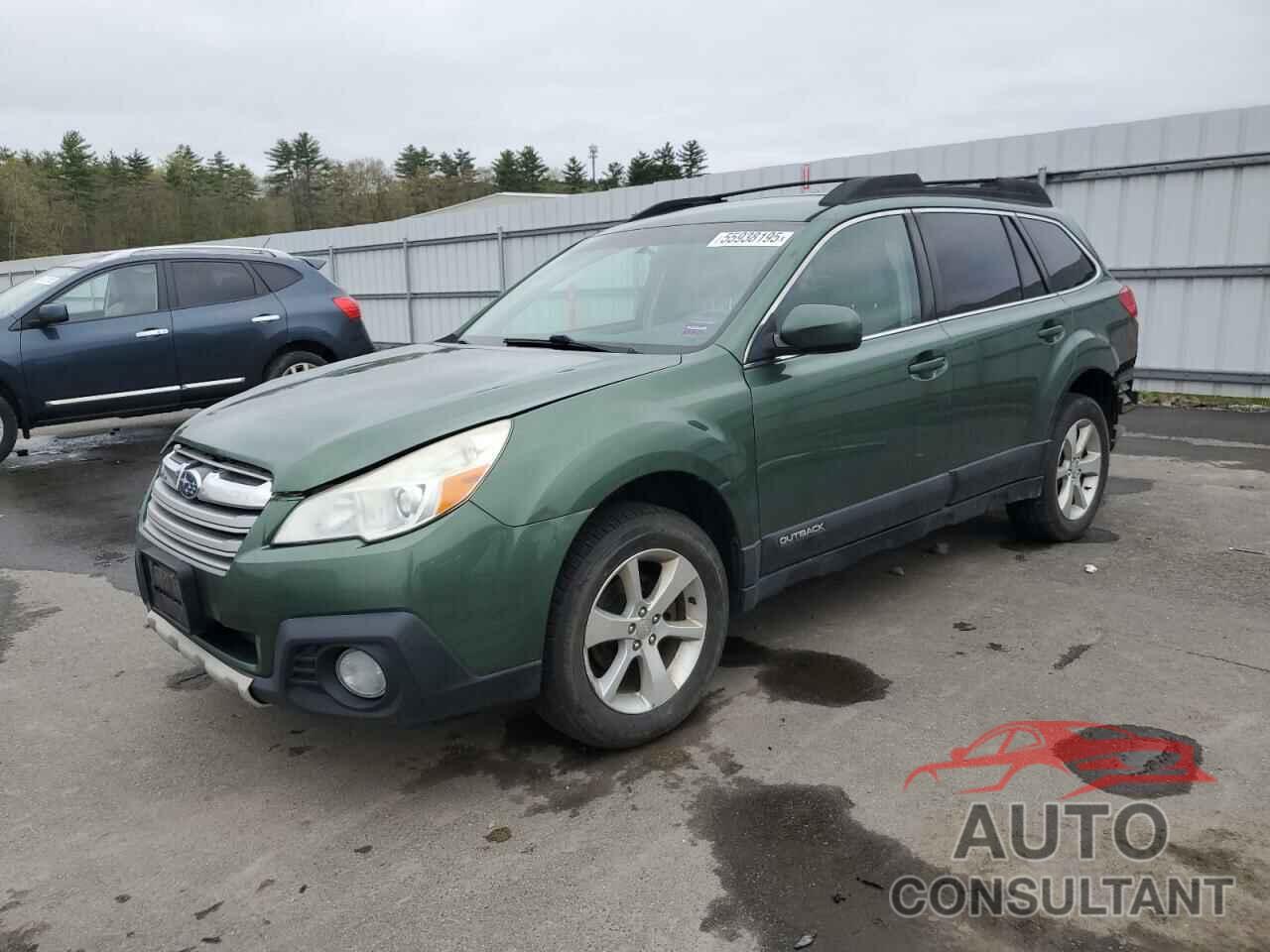 SUBARU OUTBACK 2014 - 4S4BRBKC4E3246410