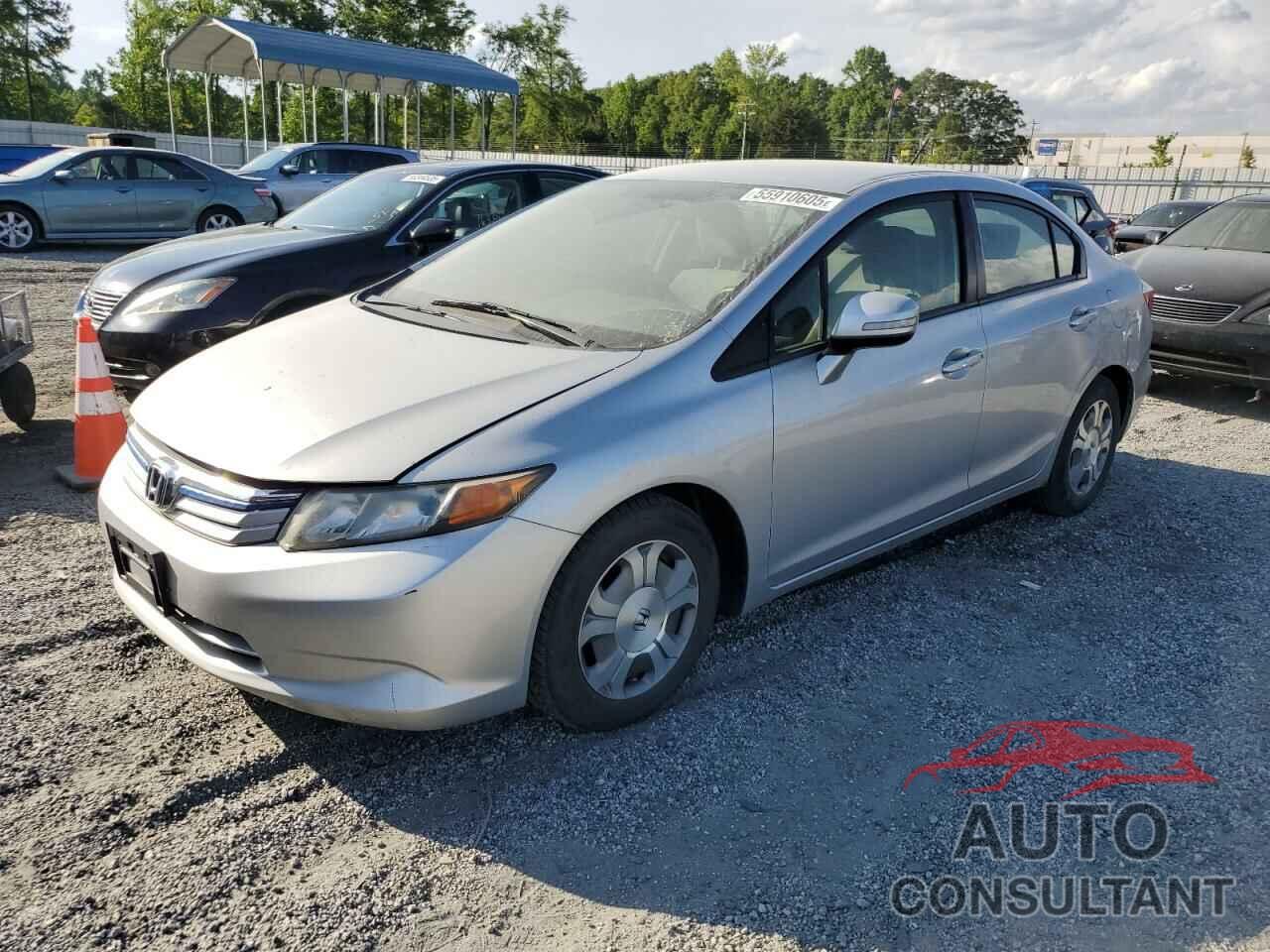 HONDA CIVIC 2012 - JHMFB4F20CS005579