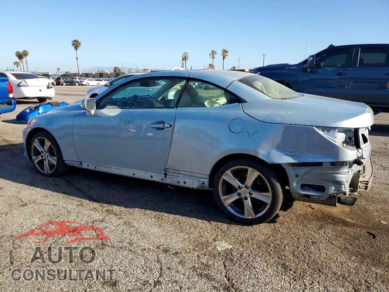 LEXUS IS 2012 - JTHFF2C22C2521780