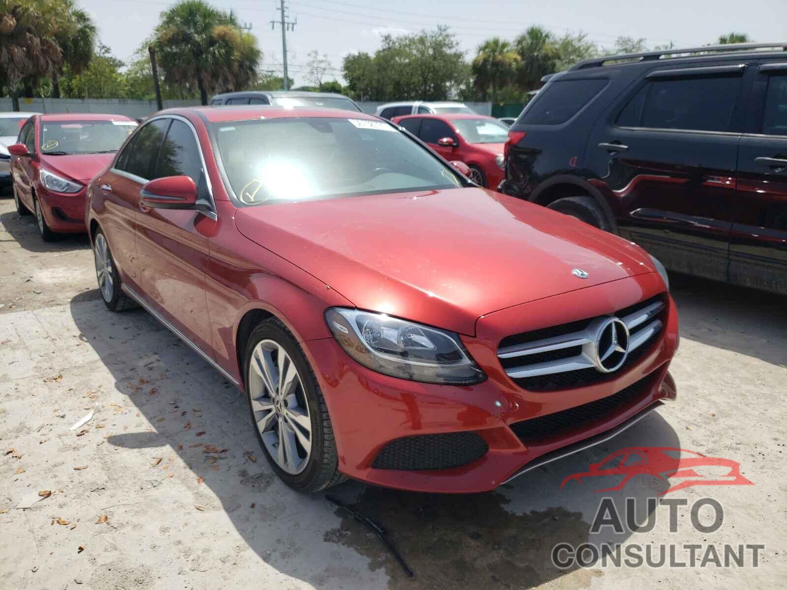 MERCEDES-BENZ C-CLASS 2018 - 55SWF4JB8JU270451