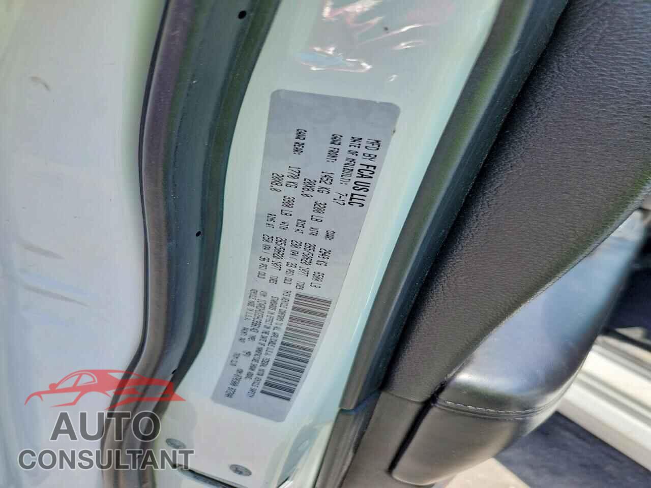 DODGE DURANGO 2017 - 1C4RDHDG5HC936143