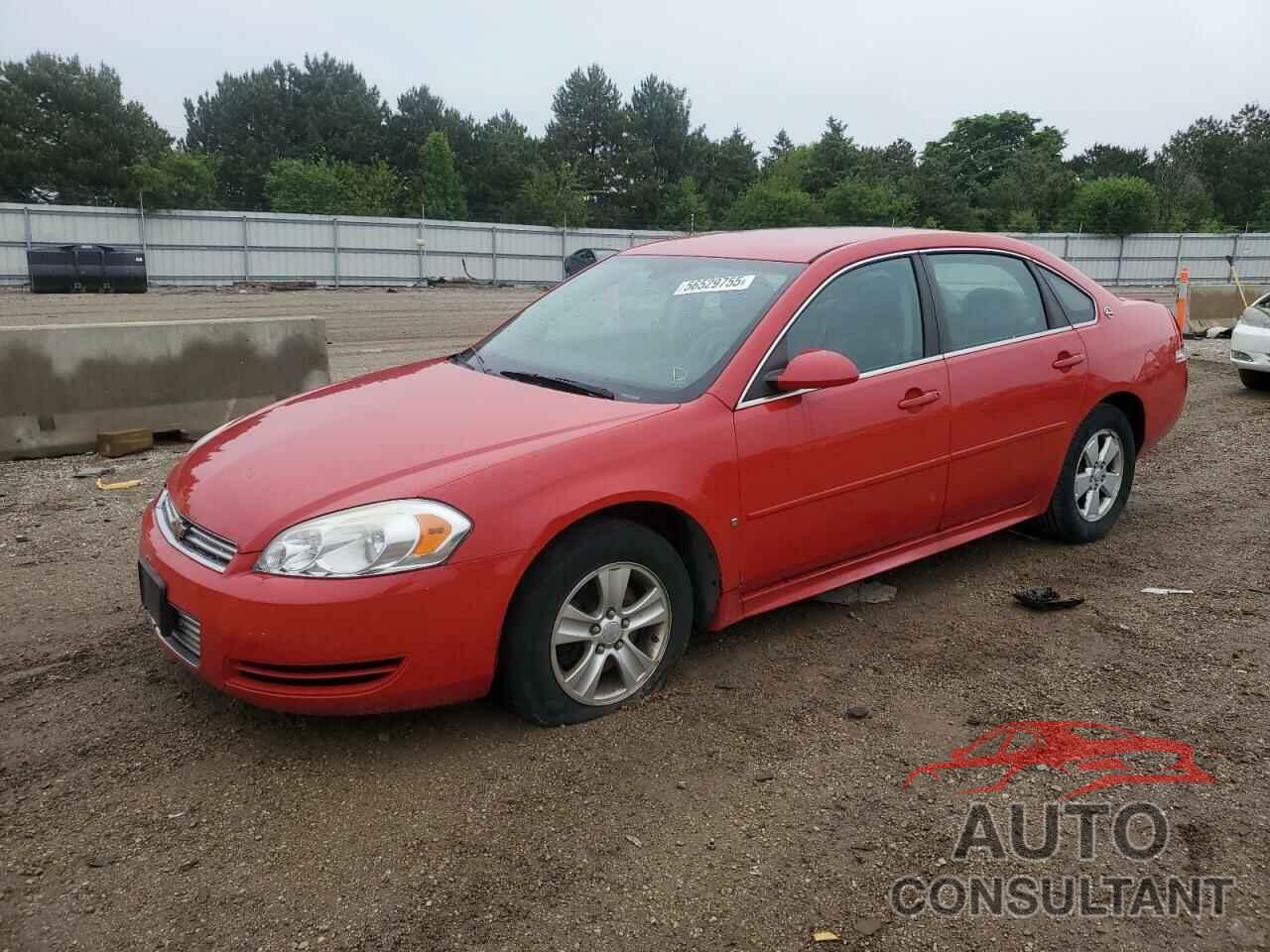 CHEVROLET IMPALA 2009 - 2G1WT57K291181120