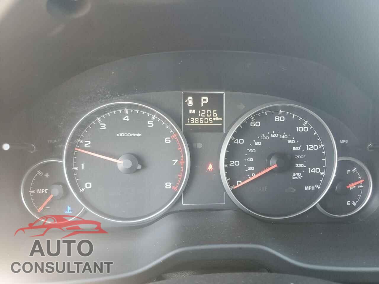 SUBARU OUTBACK 2013 - 4S4BRCCC2D3268795