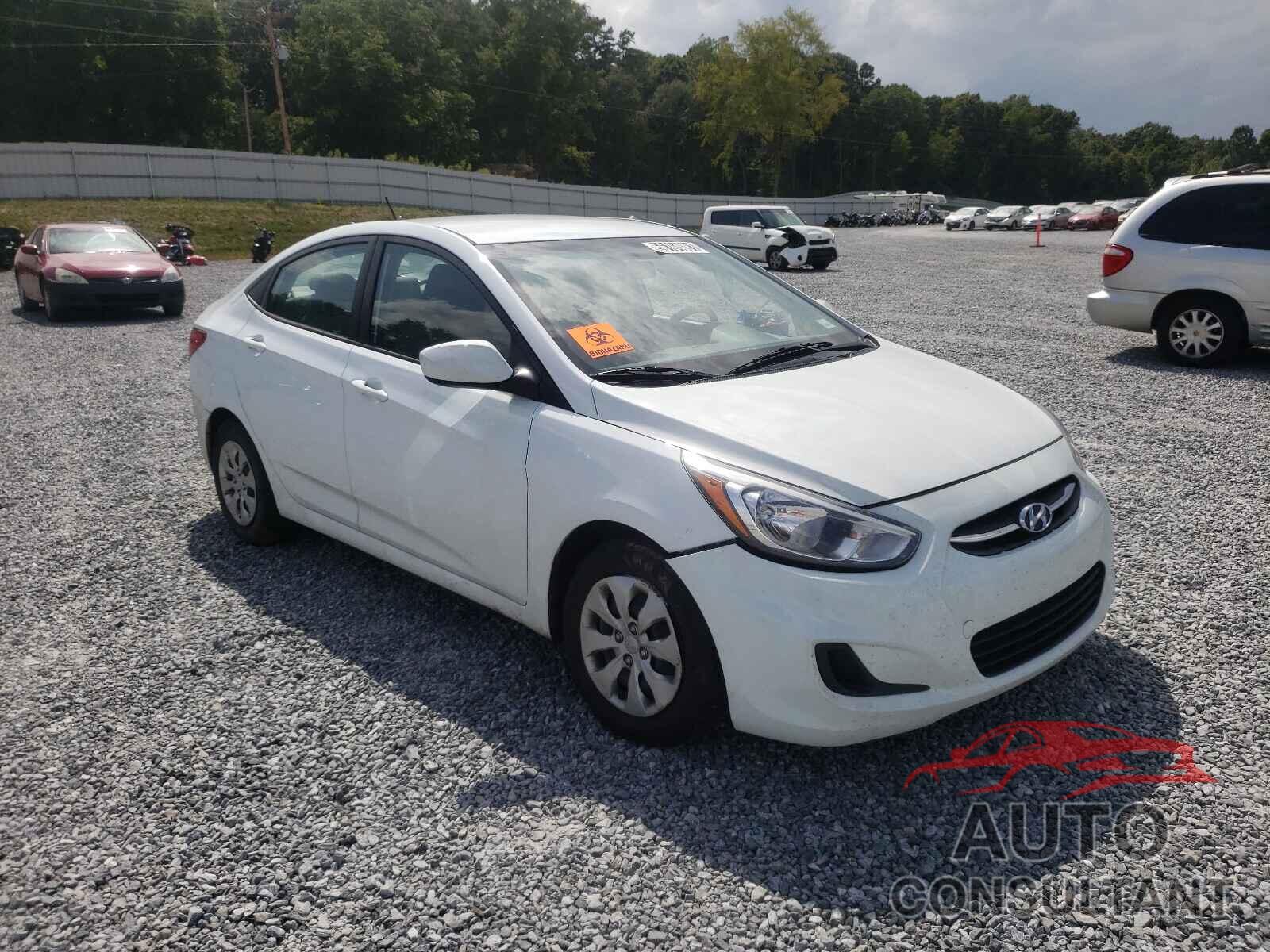 HYUNDAI ACCENT 2017 - KMHCT4AE6HU278939