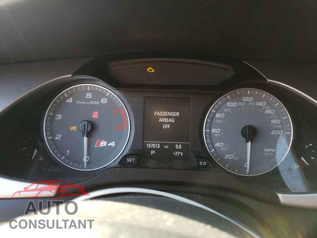AUDI S4/RS4 2011 - WAUBGAFL3BA111471