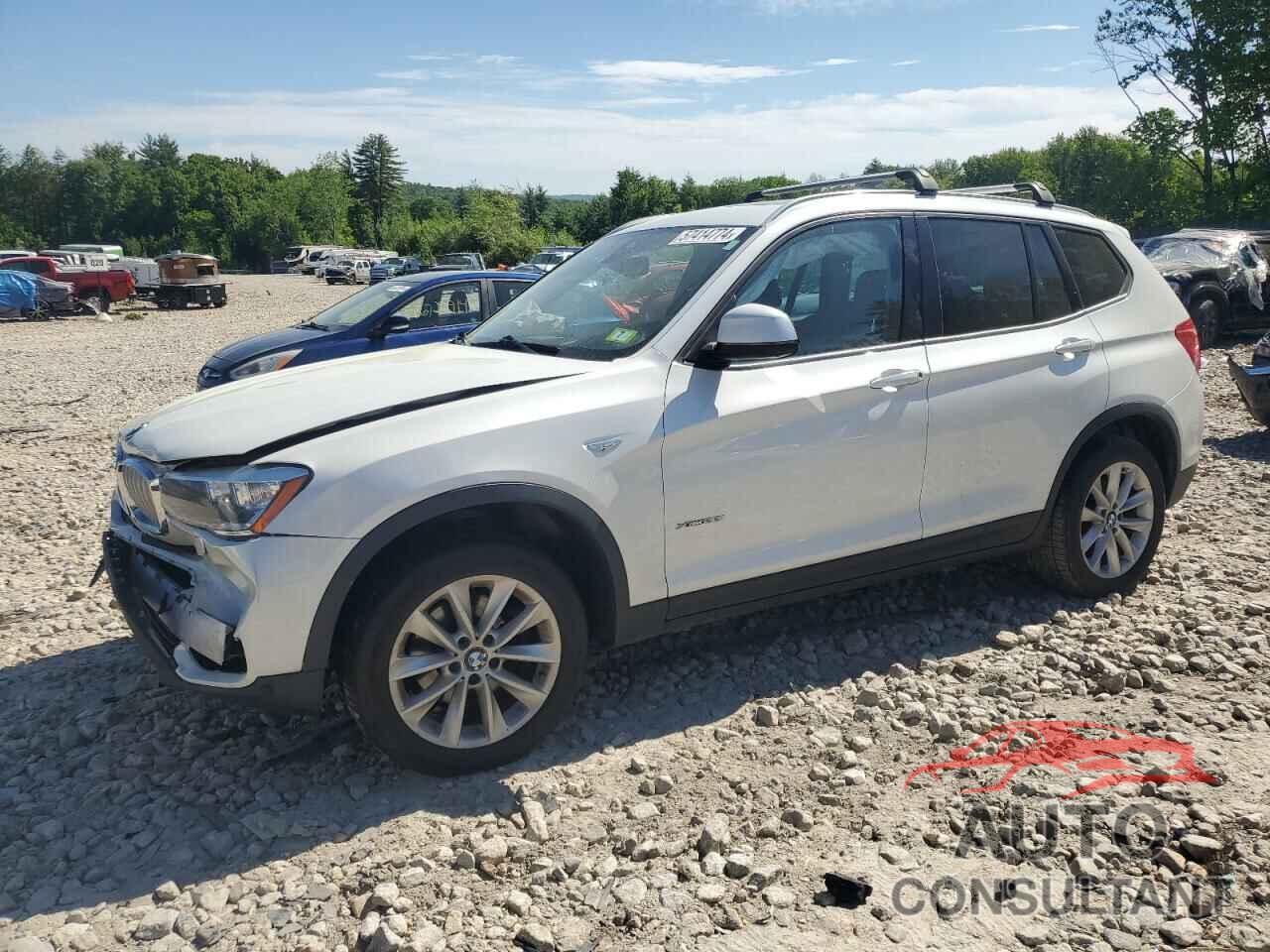 BMW X3 2016 - 5UXWX9C5XG0D90473