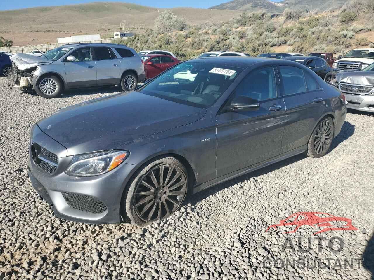 MERCEDES-BENZ C-CLASS 2017 - 55SWF6EB5HU192453