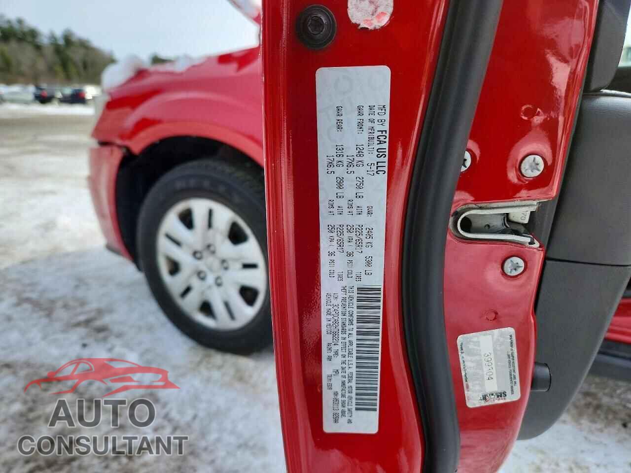 DODGE JOURNEY 2017 - 3C4PDCAB2HT662214