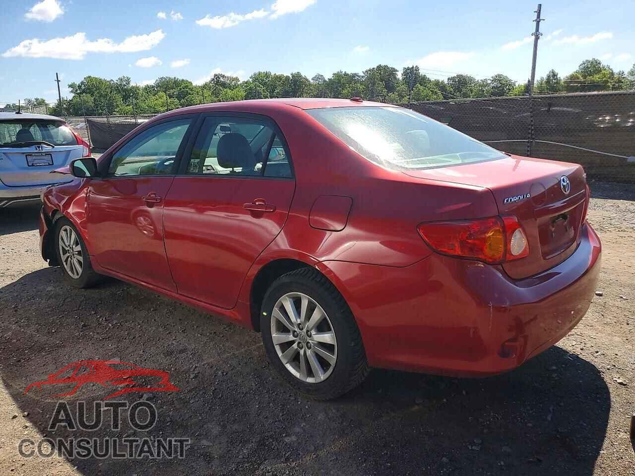 TOYOTA COROLLA 2009 - 2T1BU40E19C058024