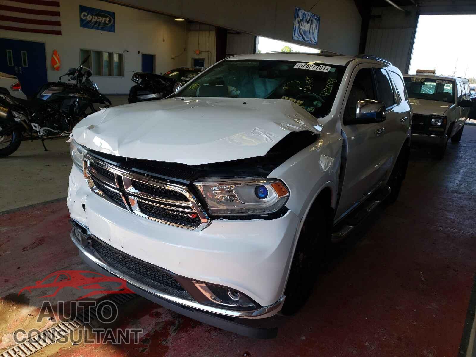 DODGE DURANGO 2016 - 1C4RDJDGXGC433598