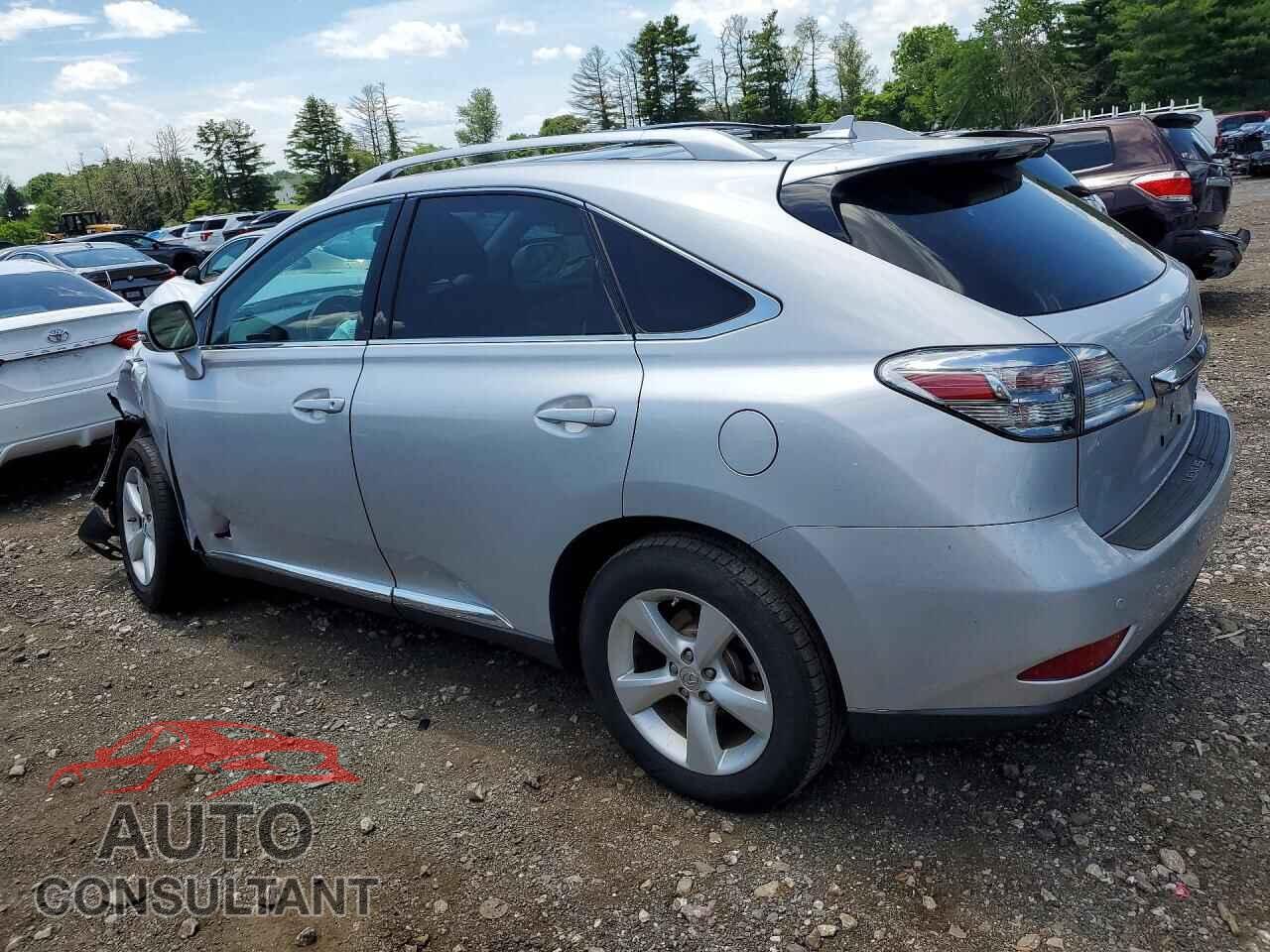 LEXUS RX350 2012 - 2T2BK1BA7CC122780