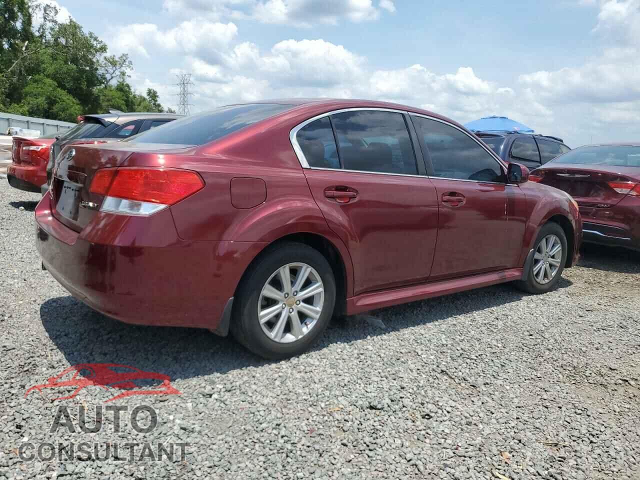 SUBARU LEGACY 2012 - 4S3BMBA66C3028819