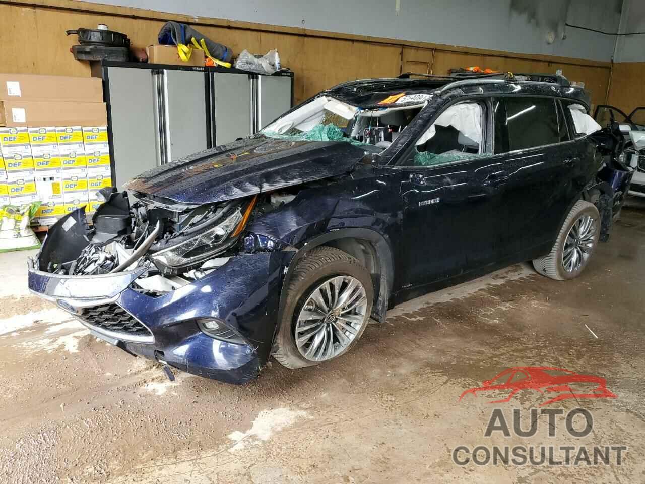 TOYOTA HIGHLANDER 2021 - 5TDEBRCH4MS036038