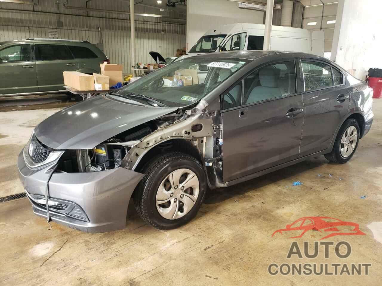 HONDA CIVIC 2013 - 19XFB2F56DE223322