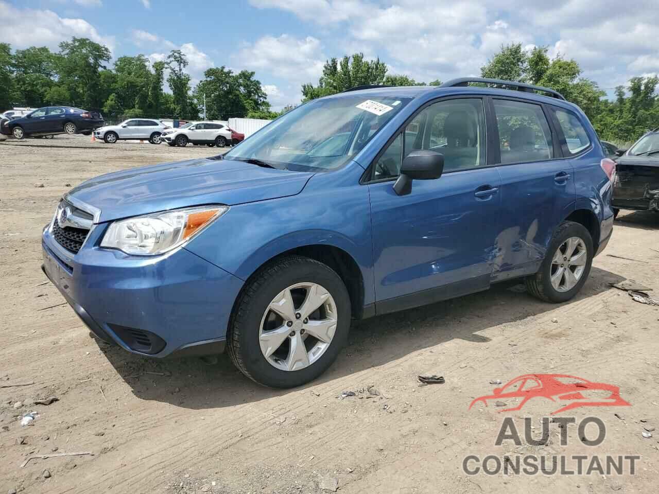 SUBARU FORESTER 2016 - JF2SJABC3GH548025