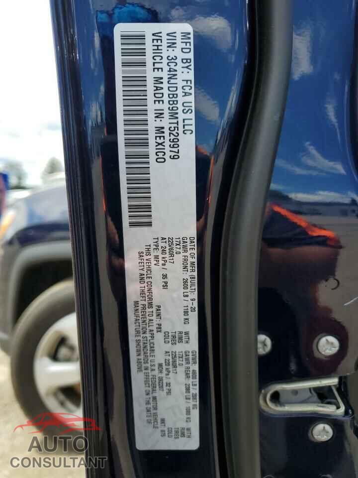 JEEP COMPASS 2021 - 3C4NJDBB9MT529979