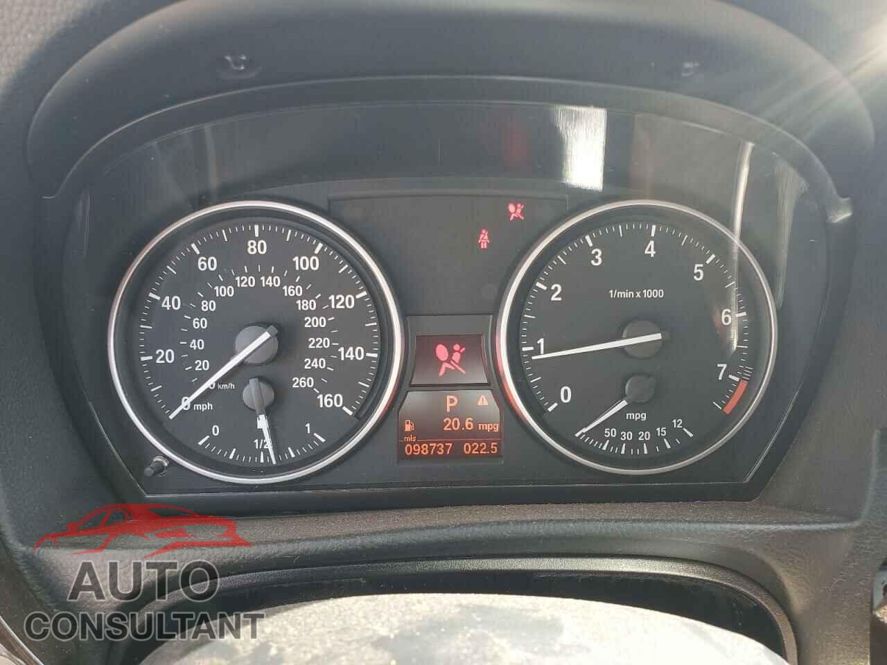 BMW 3 SERIES 2011 - WBAPH5C53BA442275