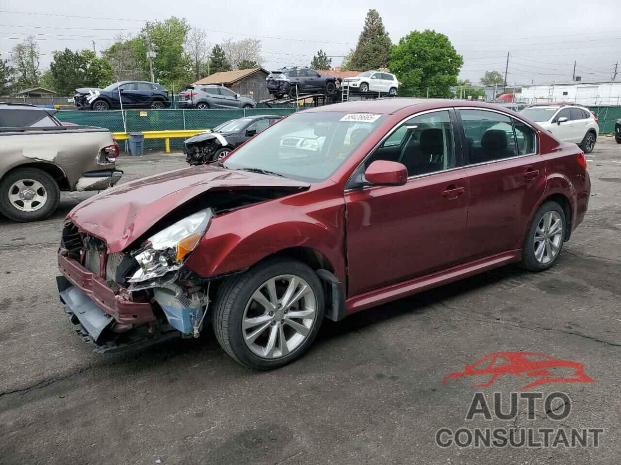 SUBARU LEGACY 2014 - 4S3BMCC64E3020286