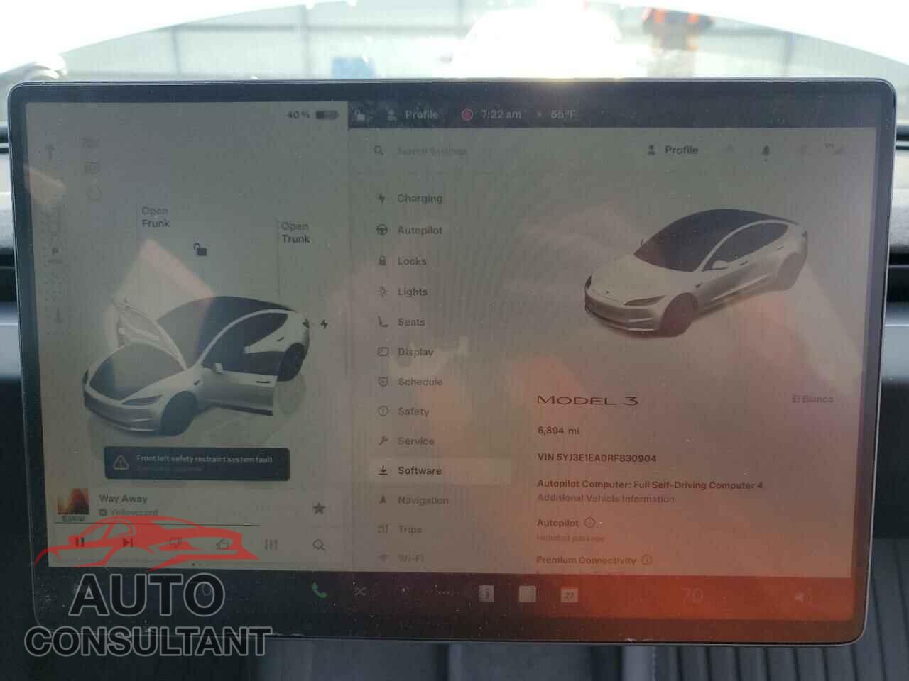 TESLA MODEL 3 2024 - 5YJ3E1EA0RF830904