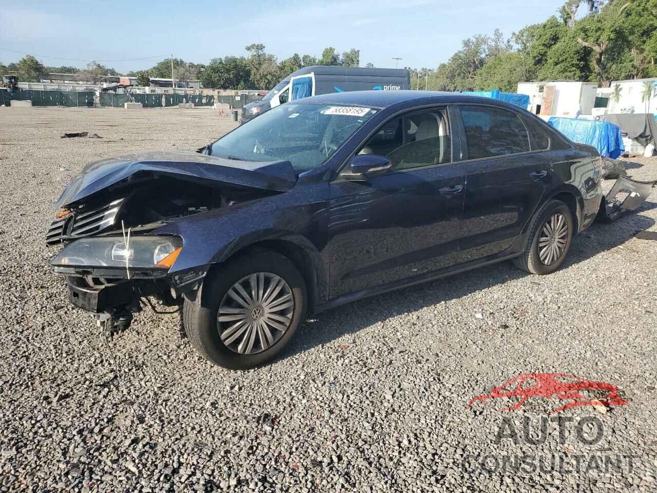 VOLKSWAGEN PASSAT 2012 - 1VWAP7A39CC073014