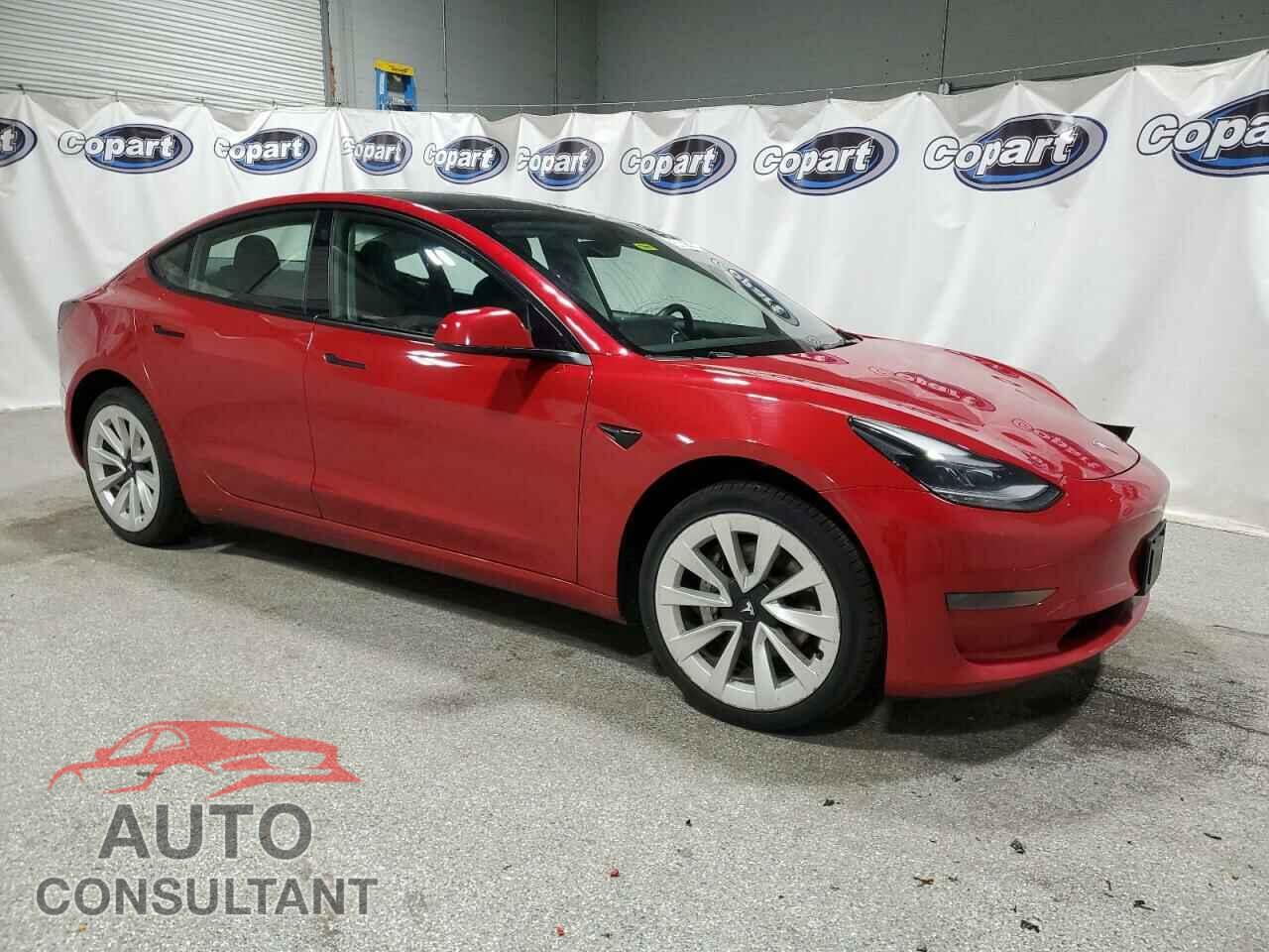 TESLA MODEL 3 2022 - 5YJ3E1EA4NF287440