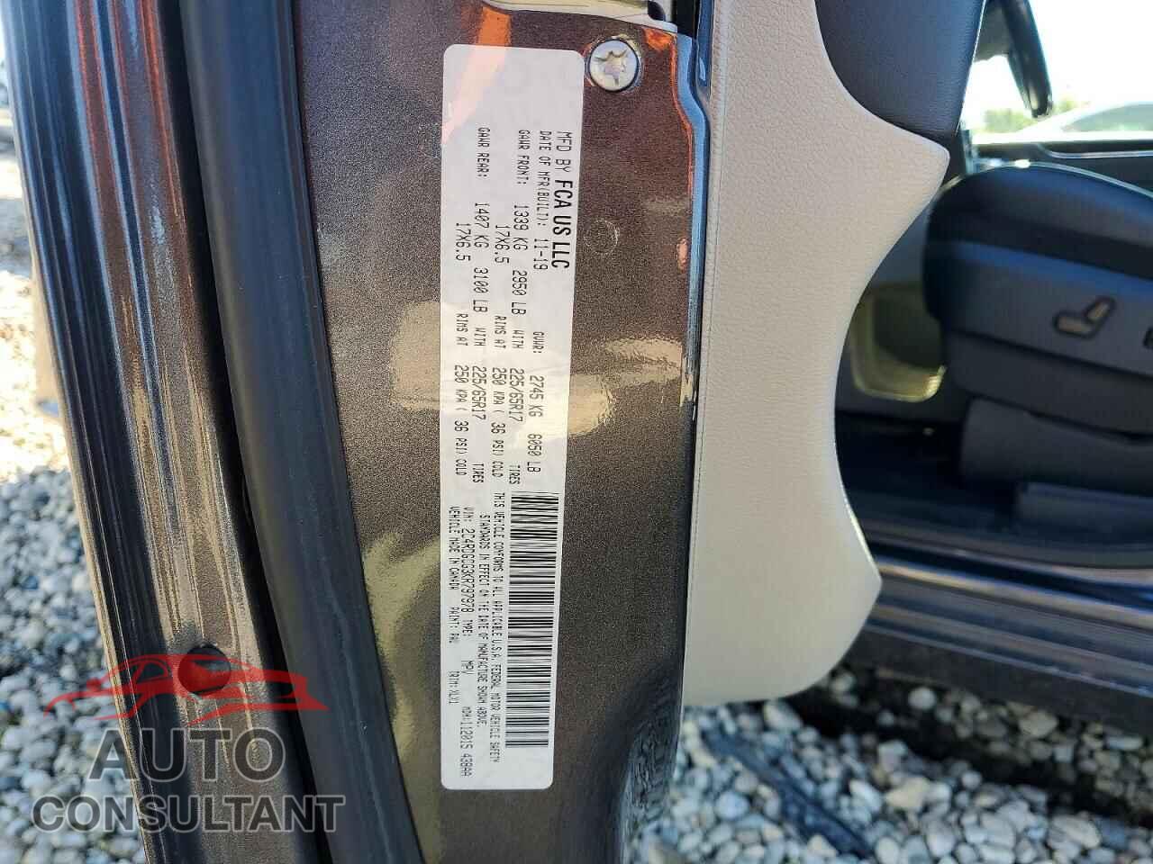 DODGE CARAVAN 2019 - 2C4RDGCG3KR797978