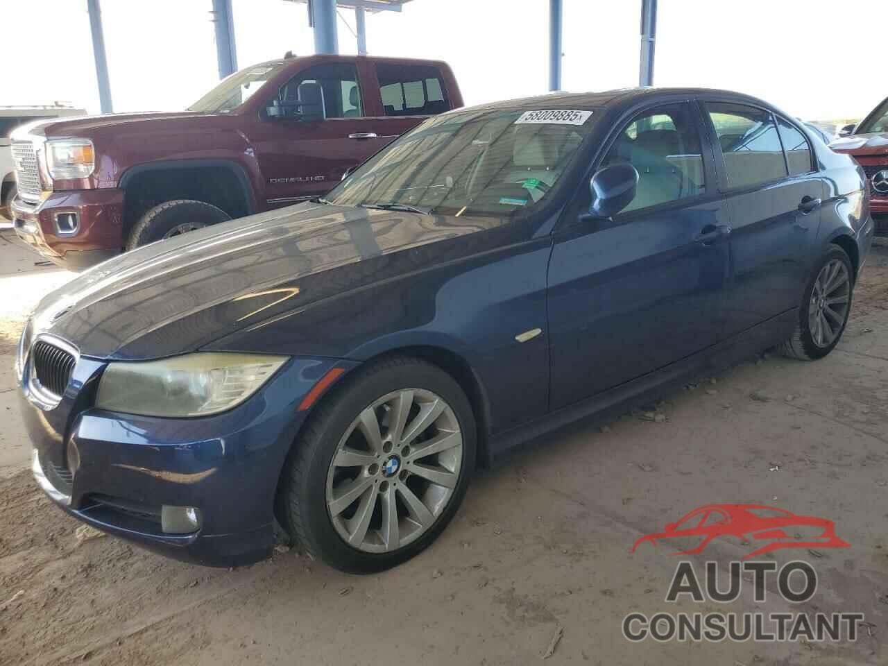 BMW 3 SERIES 2011 - WBAPH5G5XBNM77379