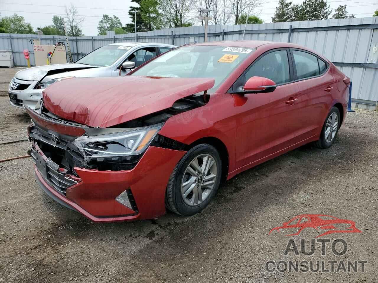 HYUNDAI ELANTRA 2019 - KMHD84LF3KU855686