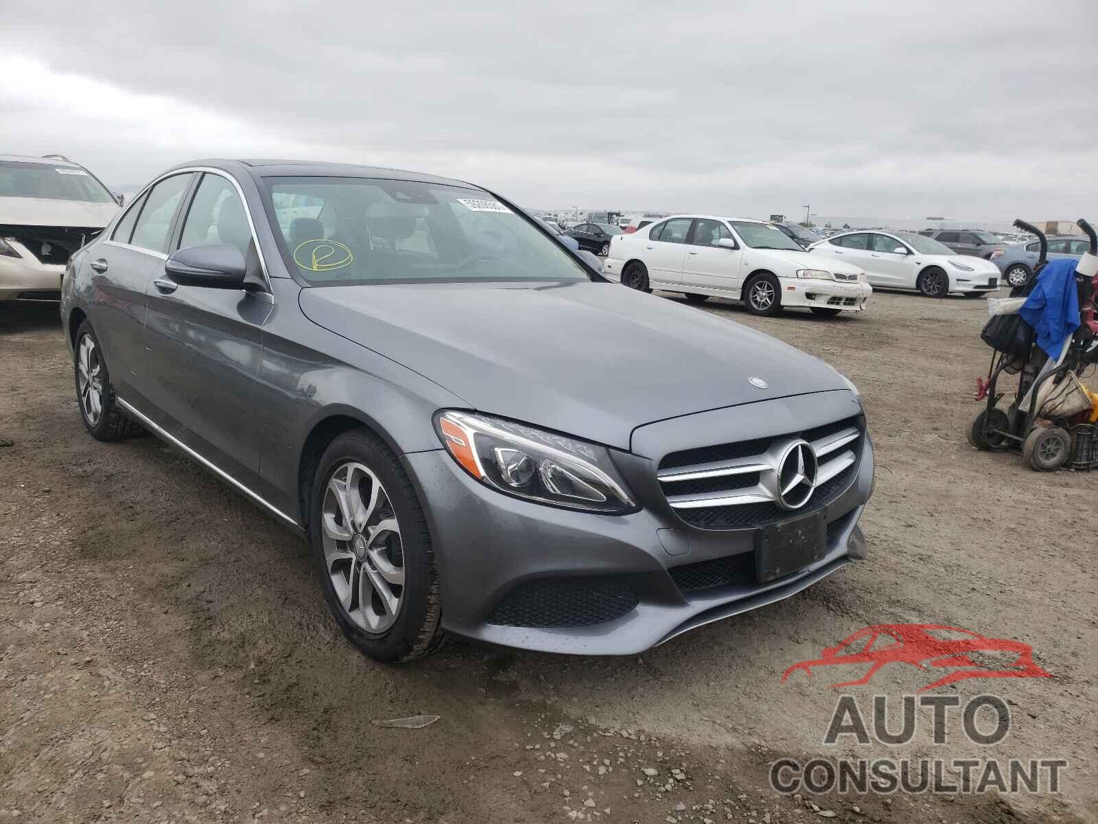 MERCEDES-BENZ C-CLASS 2017 - 55SWF4JB1HU201496