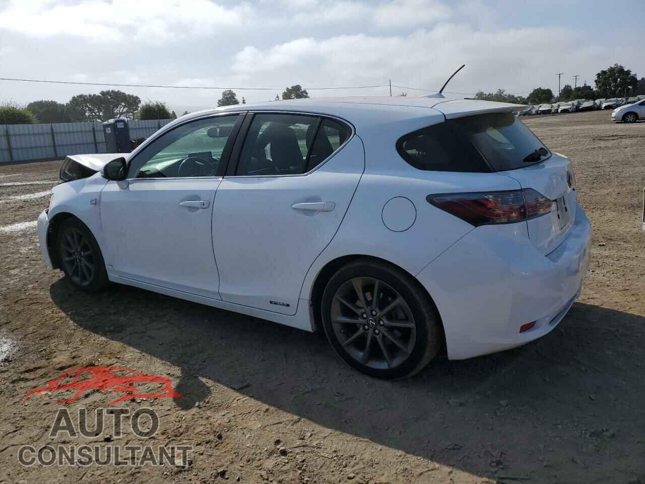 LEXUS CT 200 2013 - JTHKD5BH4D2142535