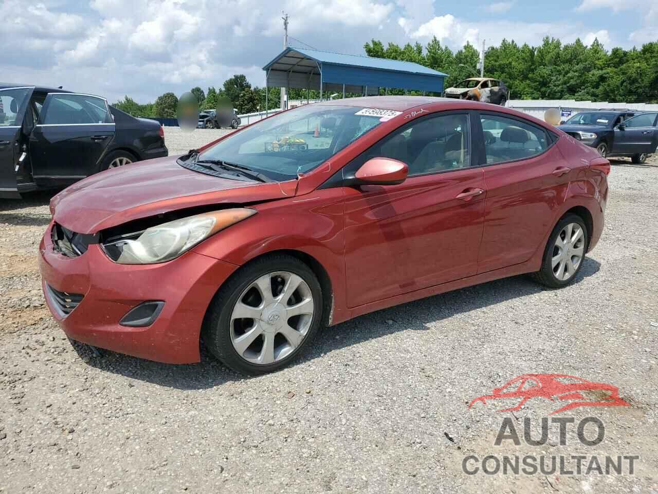 HYUNDAI ELANTRA 2011 - KMHDH4AE4BU102114