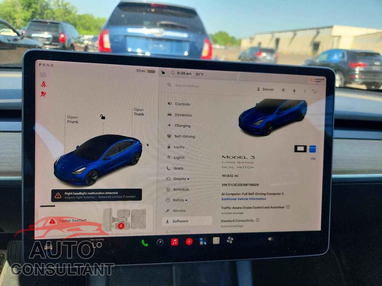 TESLA MODEL 3 2022 - 5YJ3E1EB3NF119829