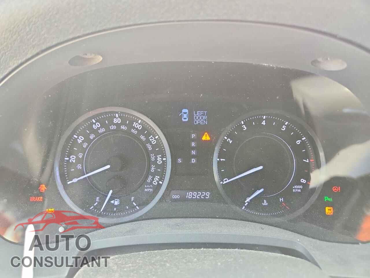 LEXUS IS 2012 - JTHFF2C21C2522886