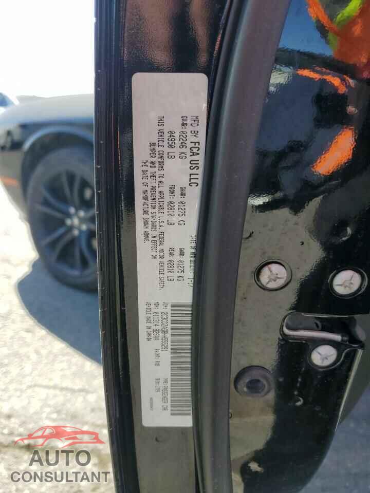 DODGE CHALLENGER 2017 - 2C3CDZAG8HH555291