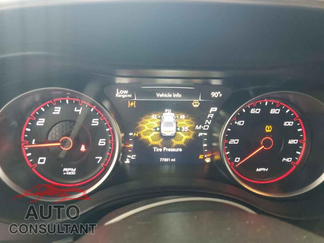 DODGE CHARGER 2019 - 2C3CDXHG4KH596969