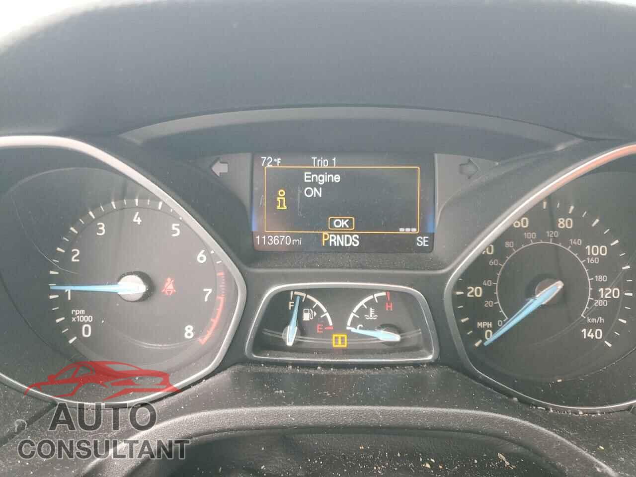 FORD FOCUS 2015 - 1FADP3F25FL357209