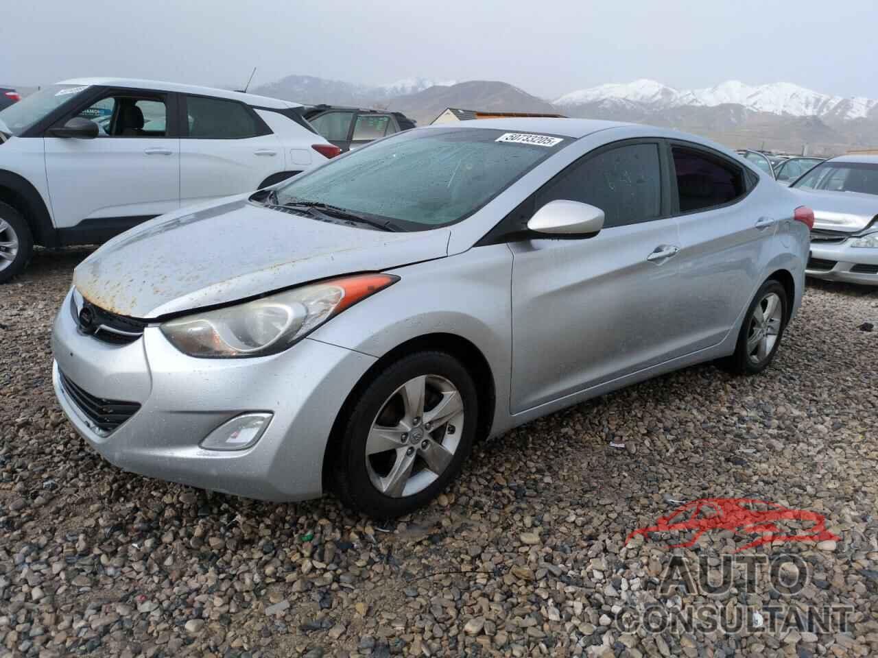 HYUNDAI ELANTRA 2012 - 5NPDH4AE6CH082187