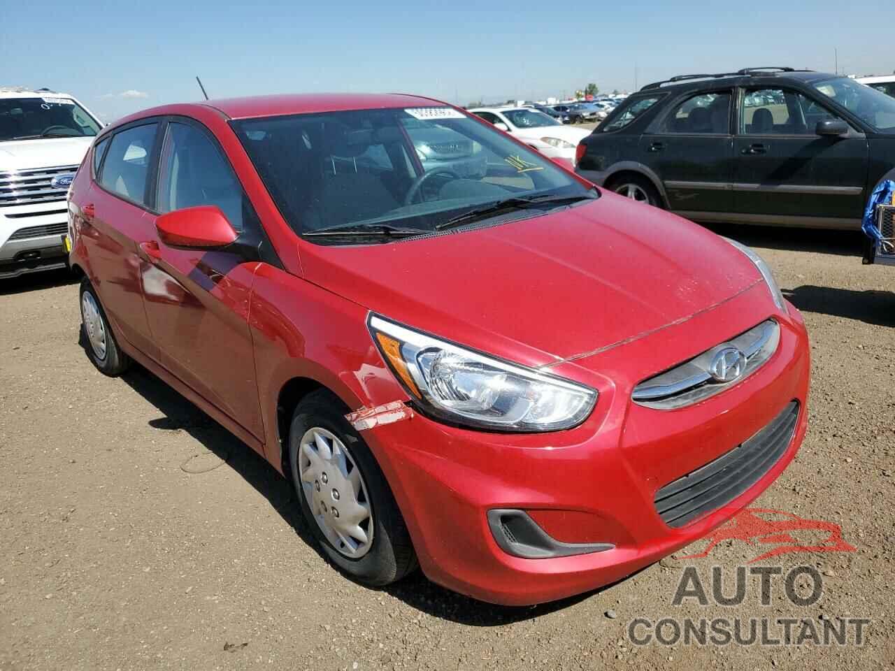 HYUNDAI ACCENT 2016 - KMHCT5AE9GU285906