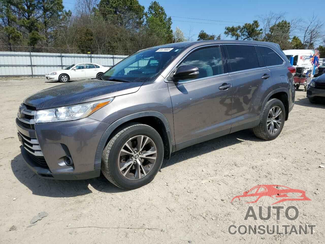 TOYOTA HIGHLANDER 2019 - 5TDZARFH3KS049540