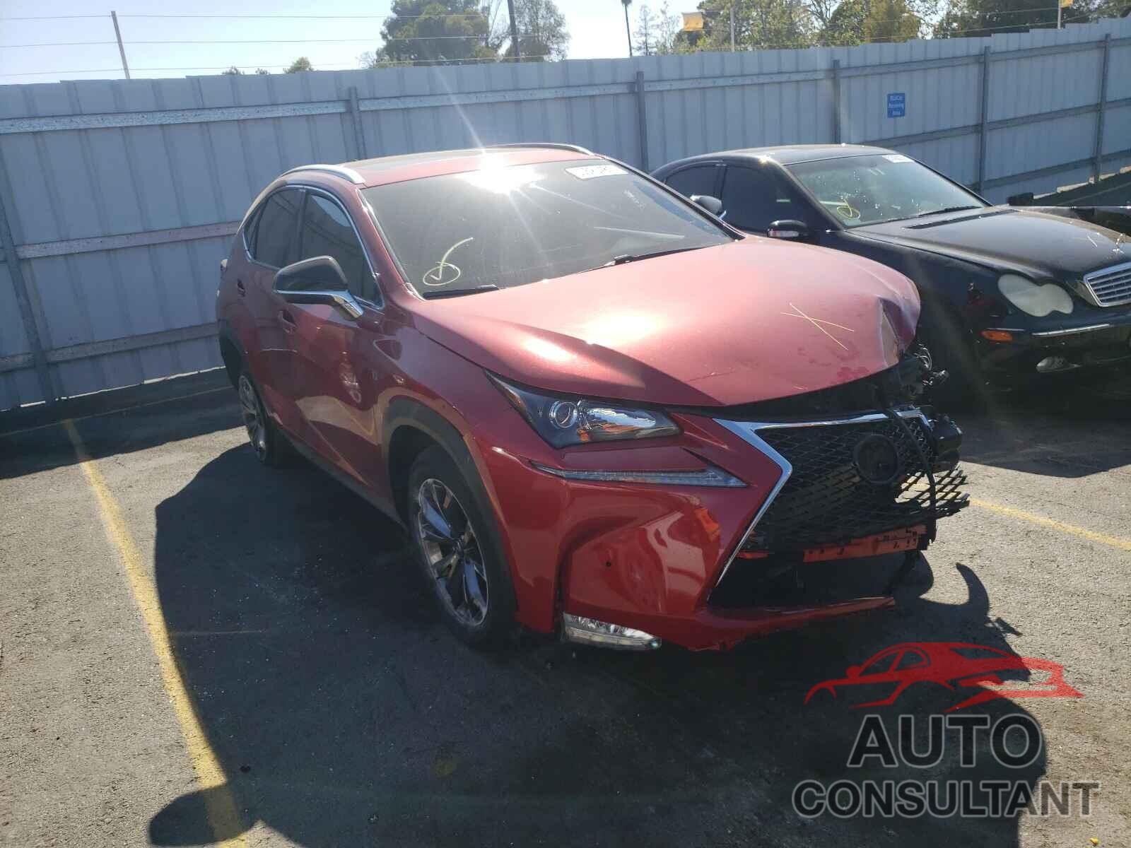 LEXUS NX 2016 - JTJYARBZ1G2025372