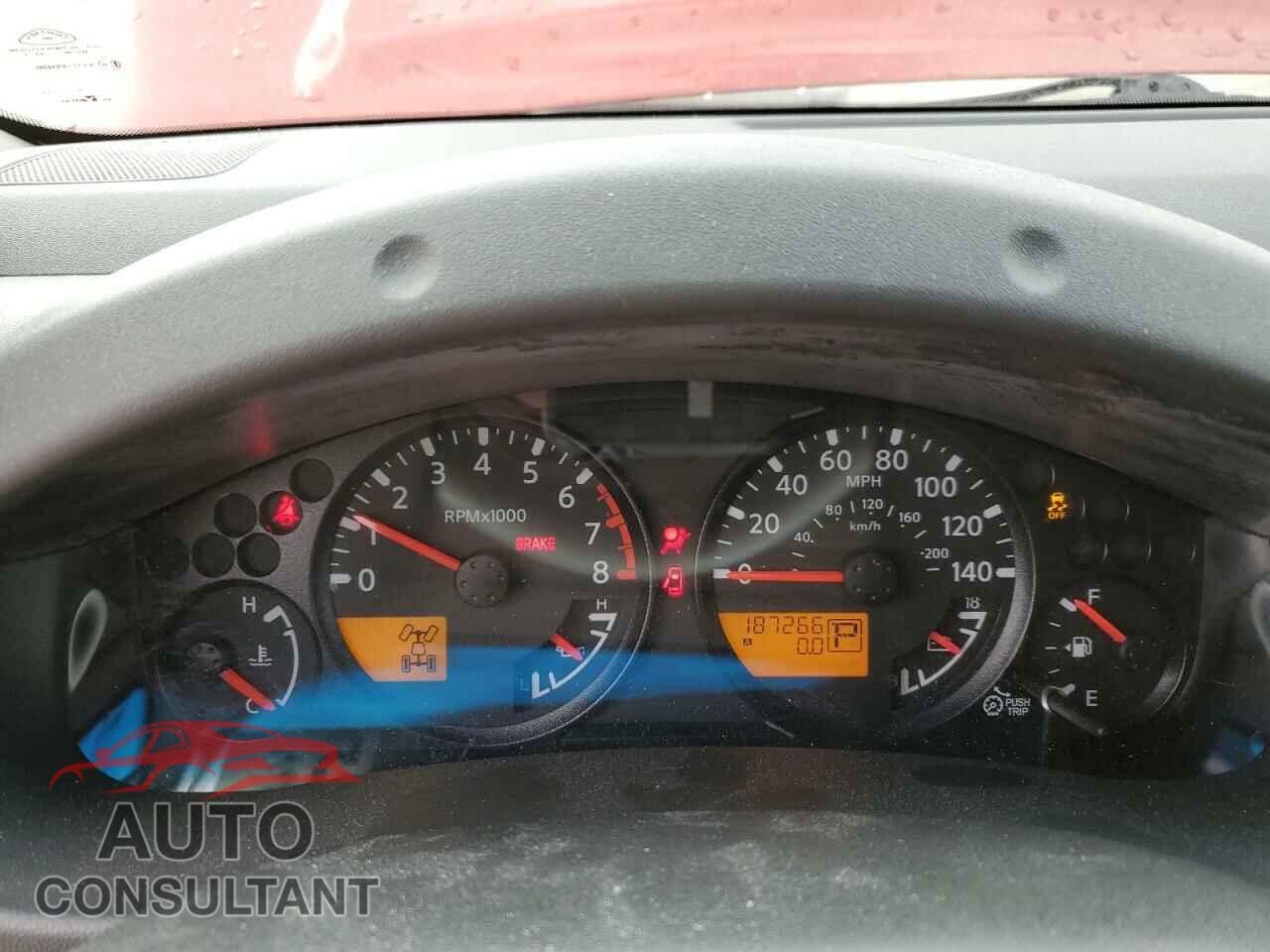 NISSAN FRONTIER 2012 - 1N6AD0CW3CC459287