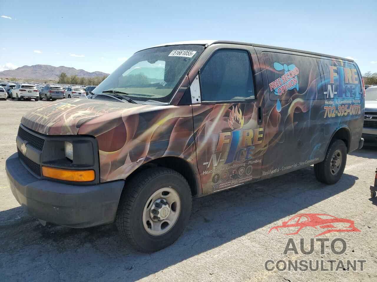 CHEVROLET EXPRESS 2013 - 1GCZGTCA9D1165263