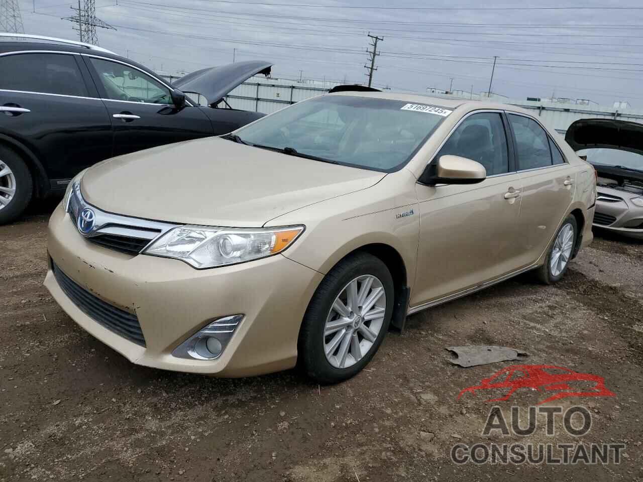 TOYOTA CAMRY 2012 - 4T1BD1FK4CU028100