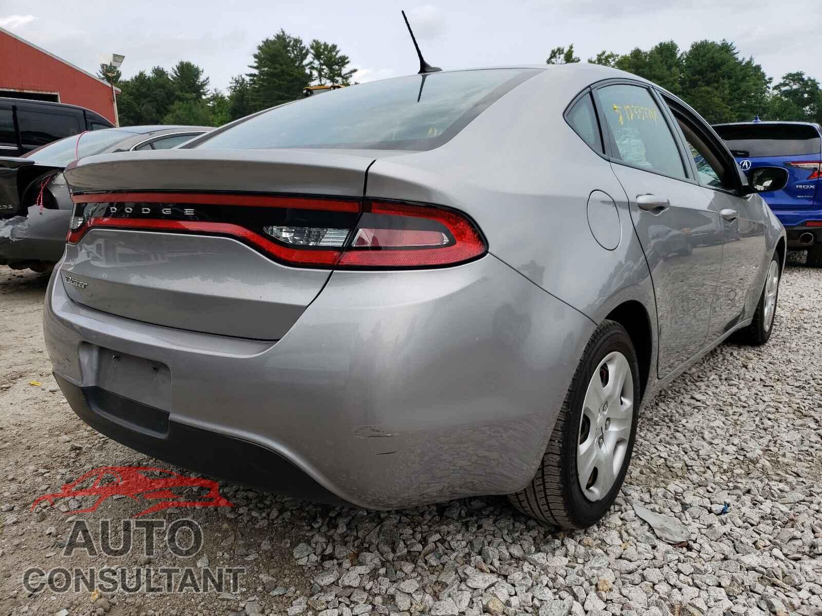 DODGE DART 2016 - 1C3CDFAA5GD704049