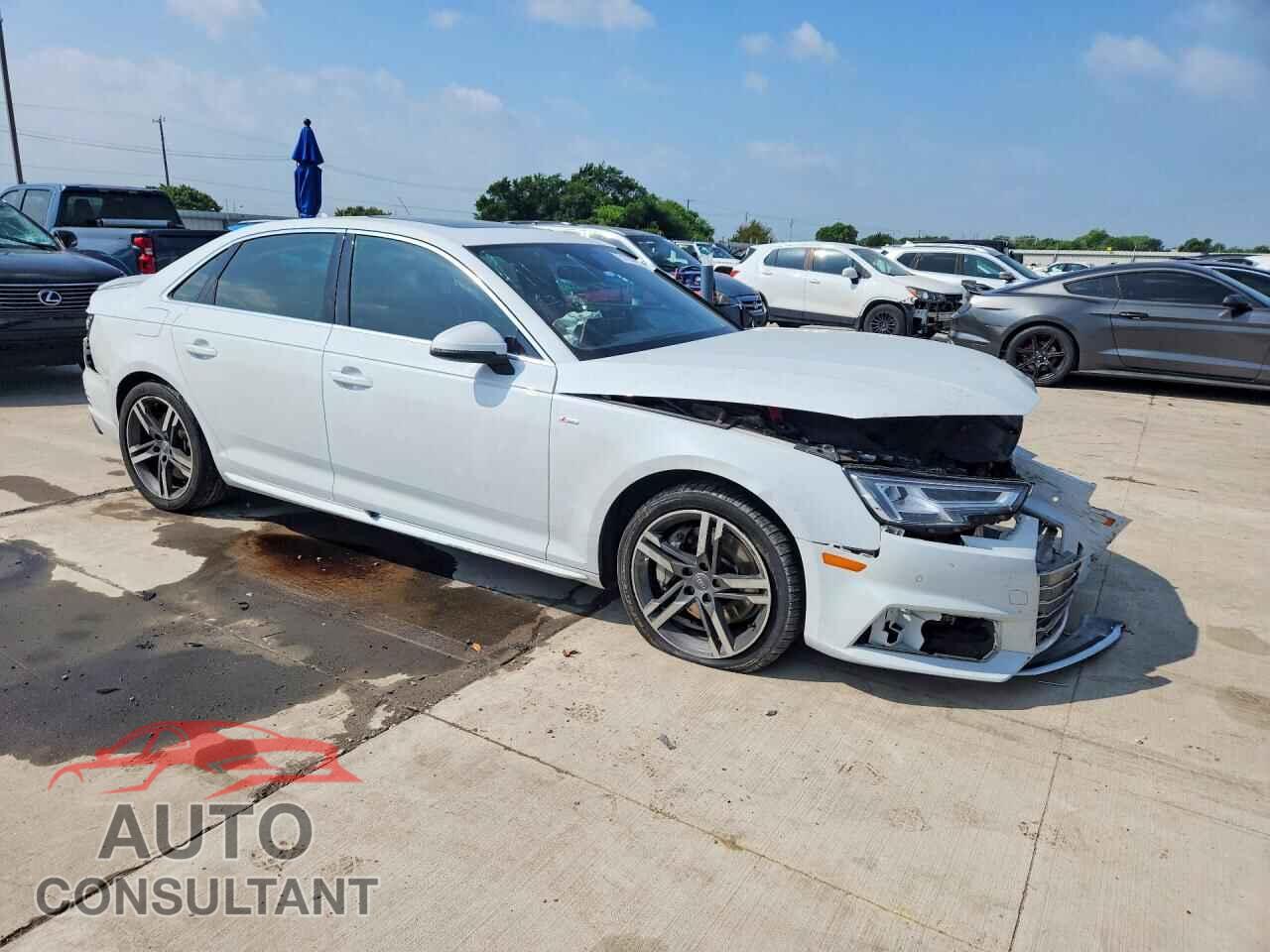 AUDI A4 2018 - WAUENAF41JA074284