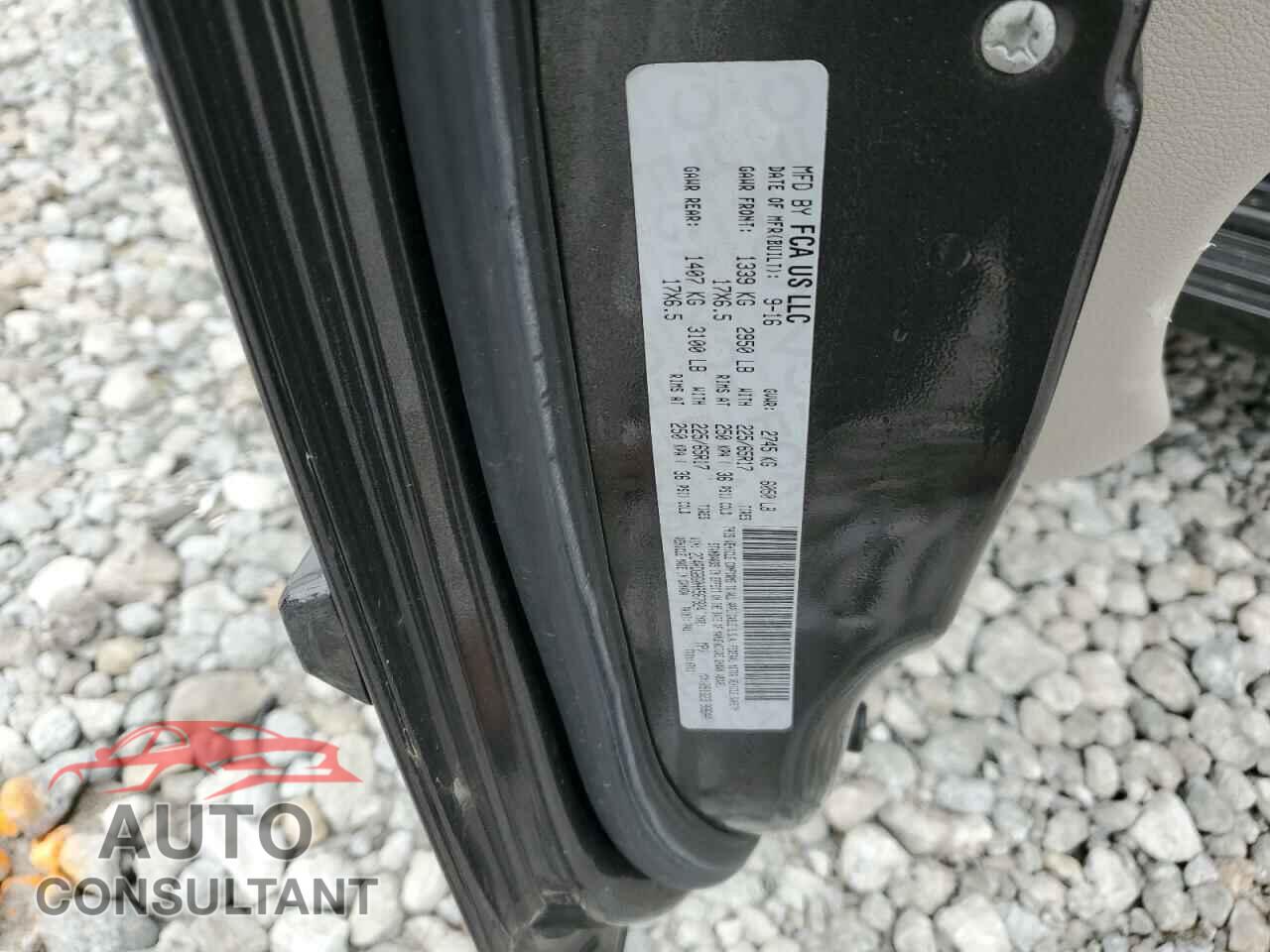 DODGE CARAVAN 2017 - 2C4RDGBG0HR567924