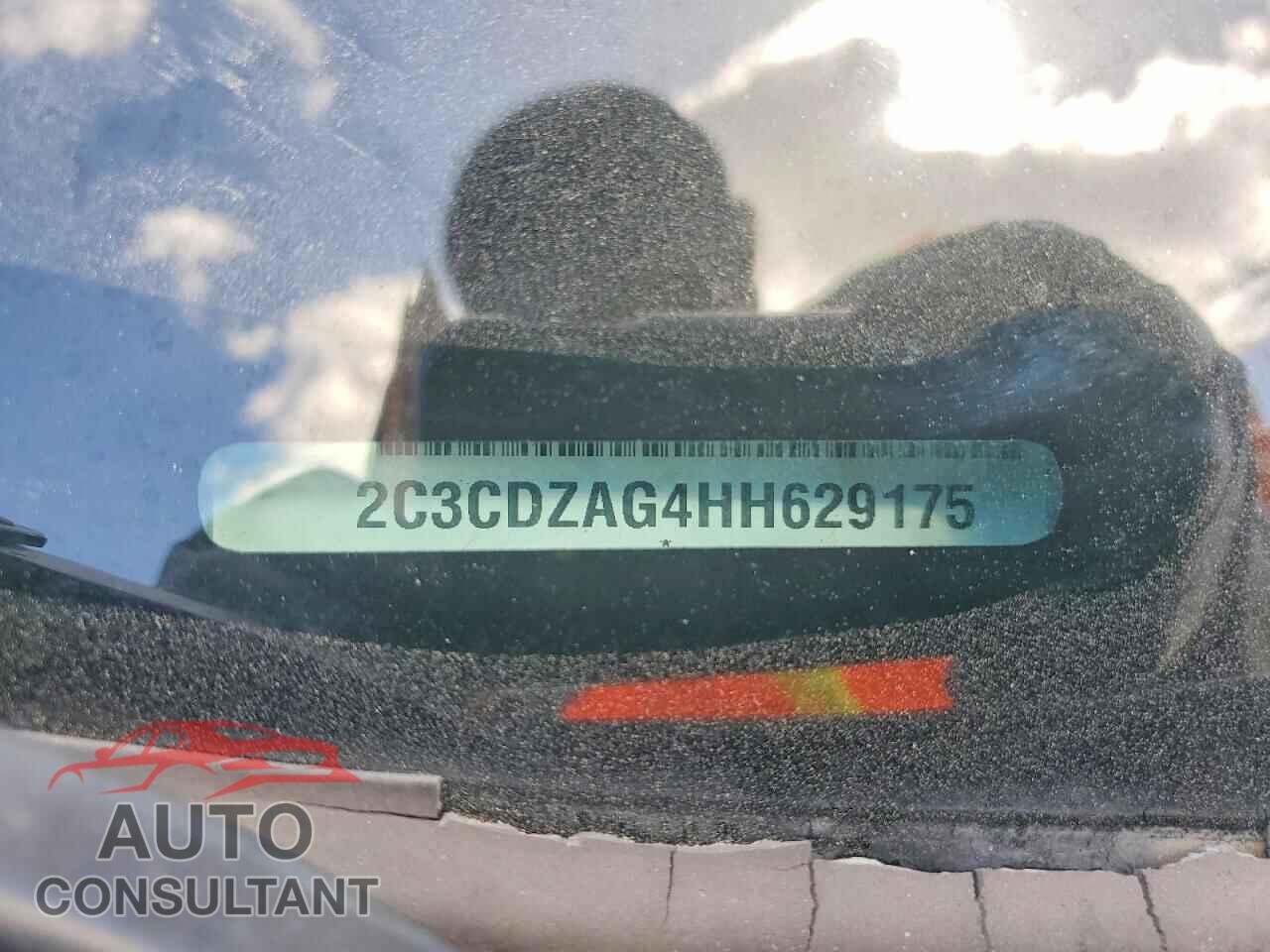 DODGE CHALLENGER 2017 - 2C3CDZAG4HH629175