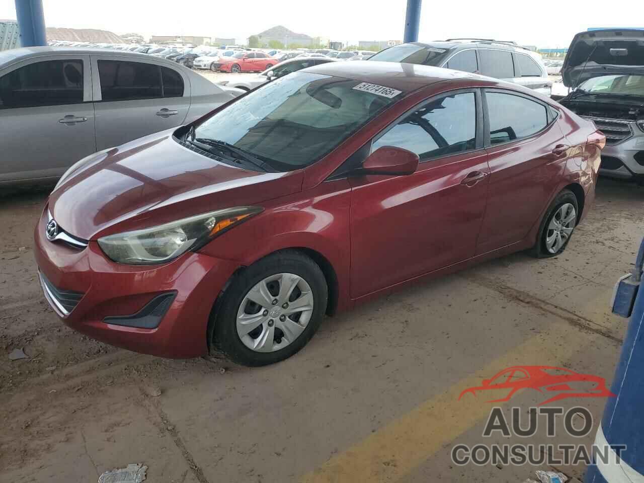 HYUNDAI ELANTRA 2016 - 5NPDH4AE0GH727535